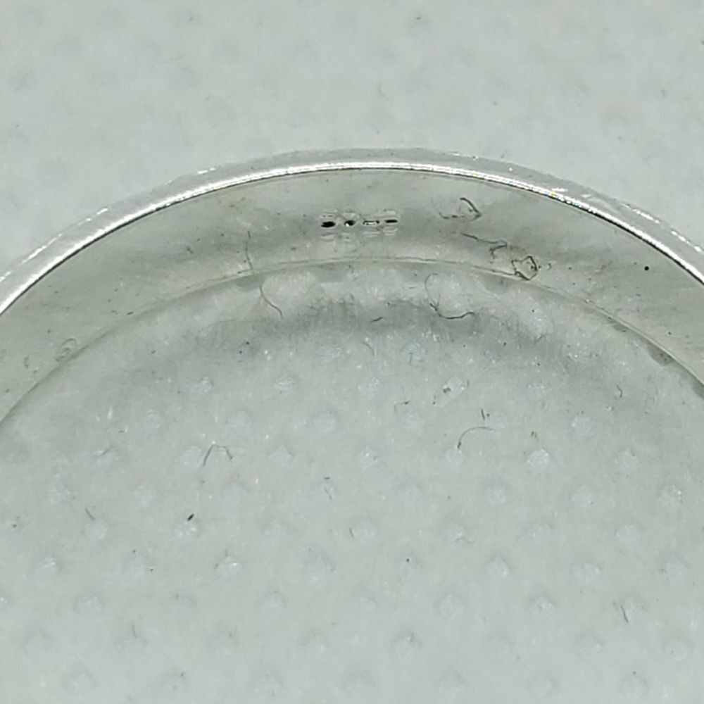 Sterling Silver Patterned Ring - Picture 6 of 6